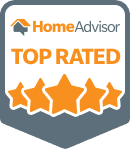 HomeAdvisor top rated badge